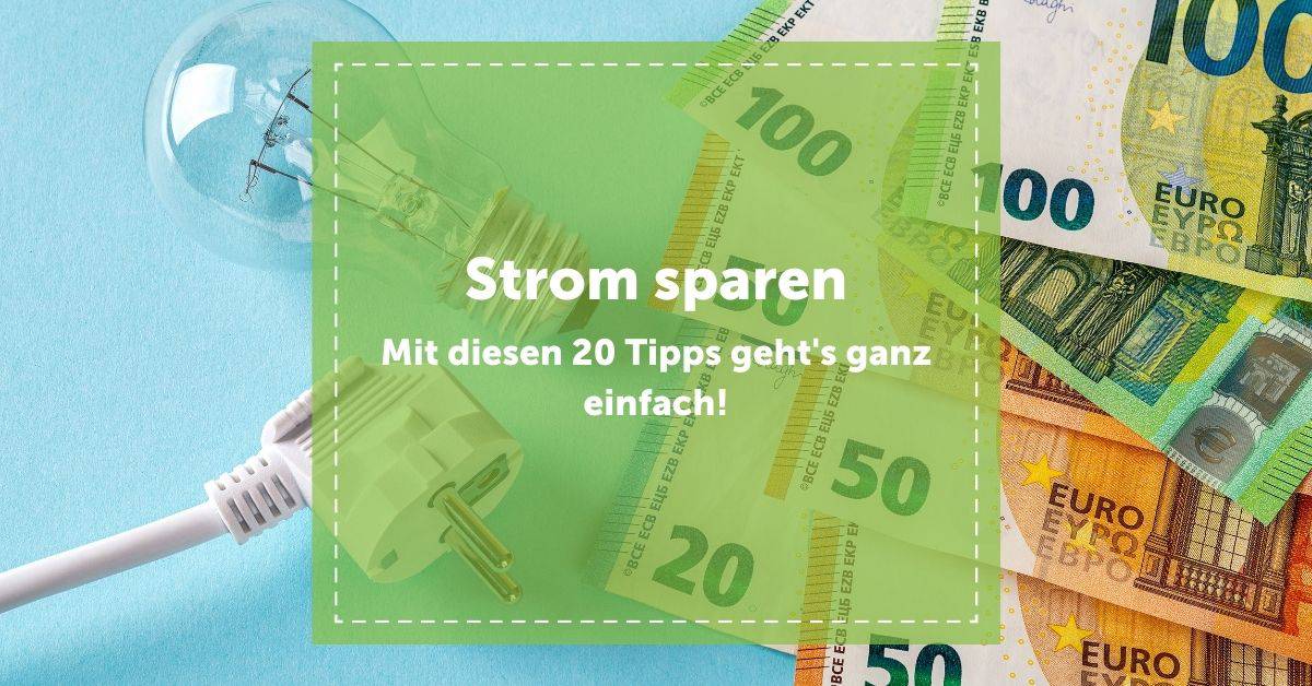 Strom sparen im Haushalt