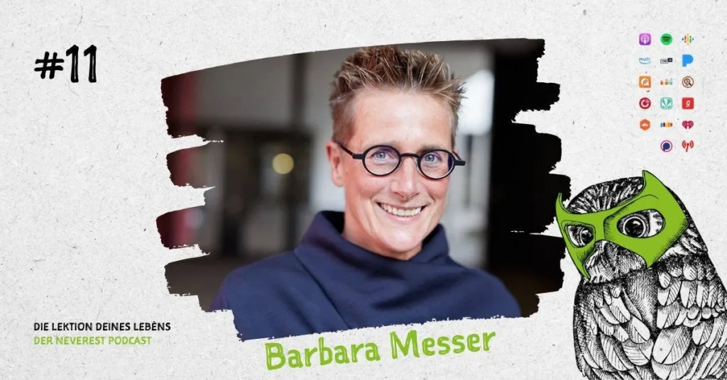 Cover der Podcast-Folge E11 von „Die Lektion deines Lebens“ mit Barbara Messer